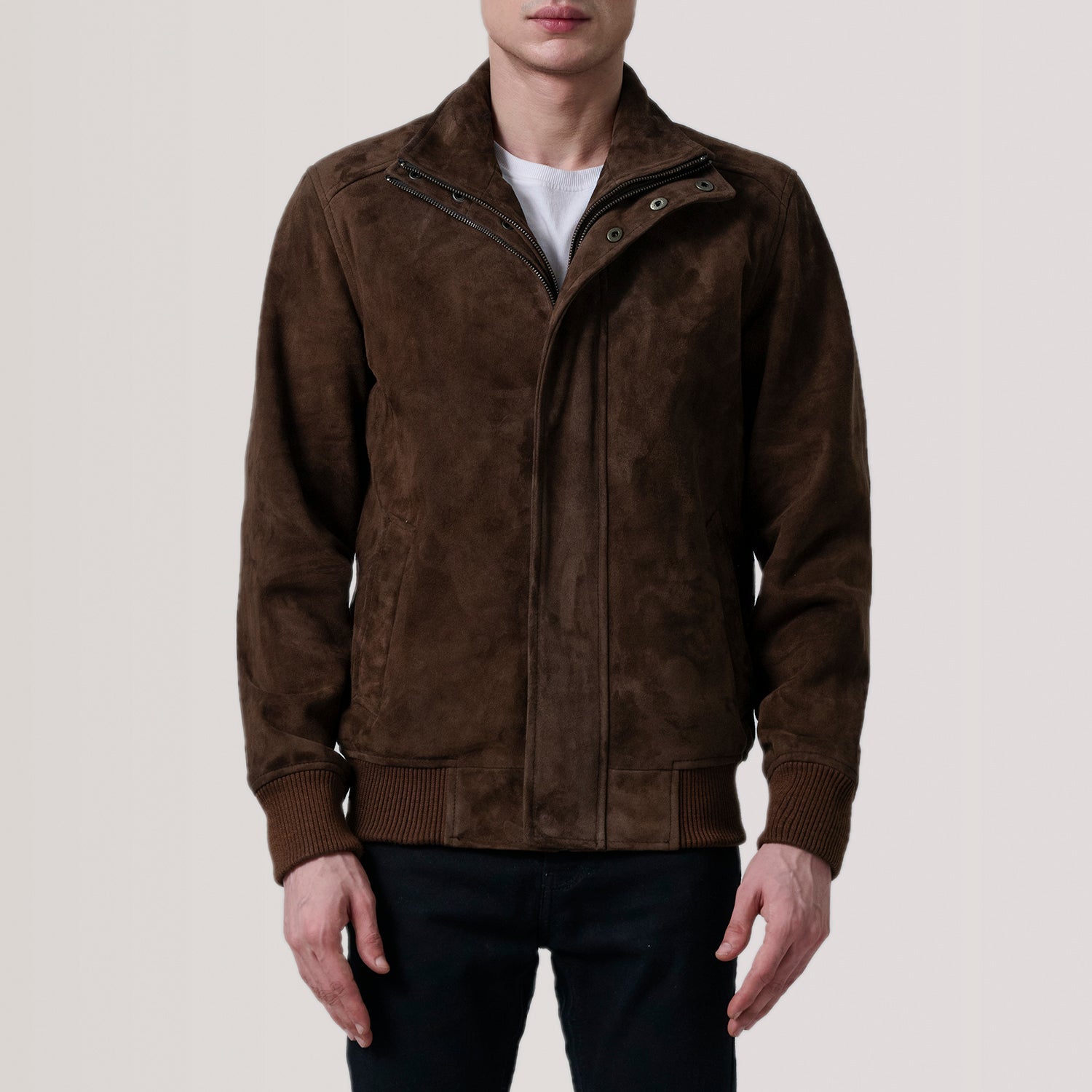 lester-brown-suede-bomber-jacket