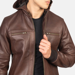 bouncer-biz-brown-leather-bomber-jacket