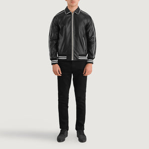 cooper-black-leather-varsity-jacket