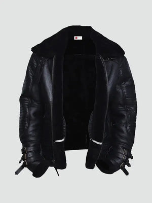 mens-affliction-black-shearling-jacket