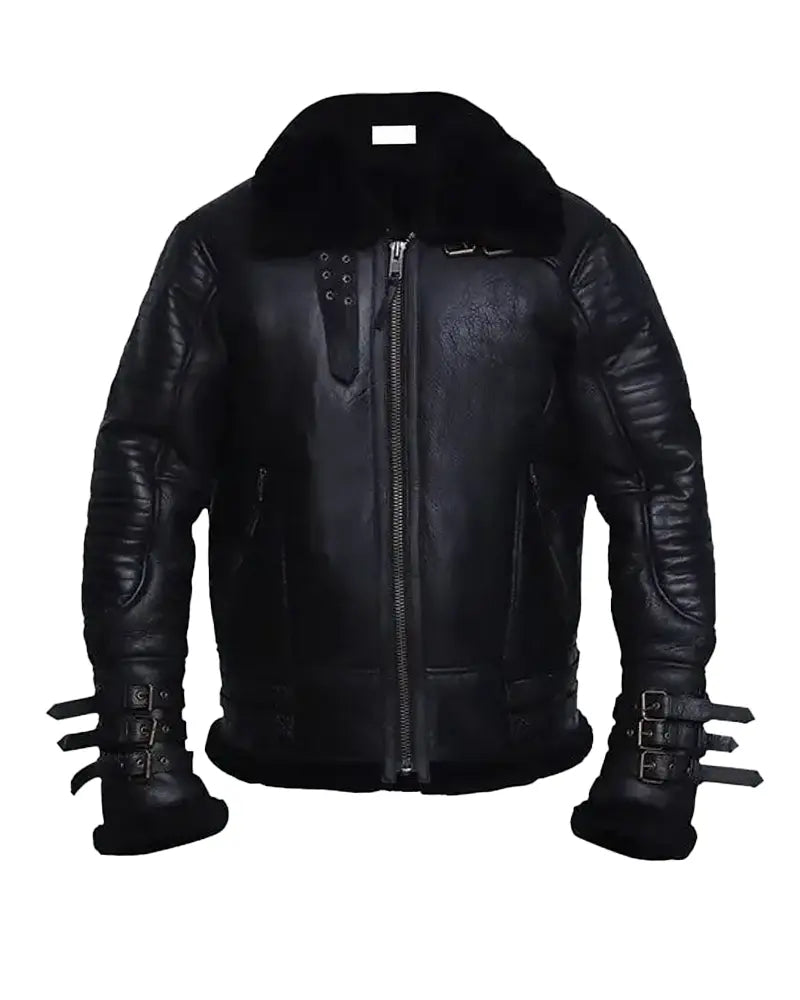 mens-affliction-black-shearling-jacket