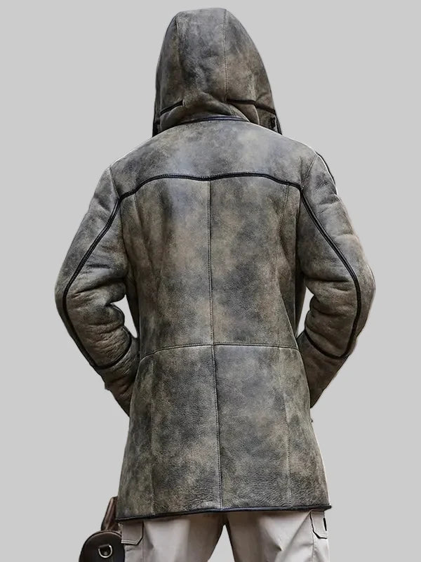 Mens-B7-Hooded-RAF-Aviator-Sheepskin-Flying-Fur-Shearling-Jacket-Coat-Back