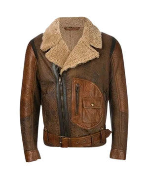 mens-brown-shearling-jacket