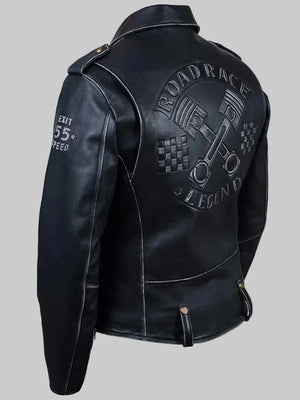Mens-Crocker-Vintage-Leather-Black-Jacket