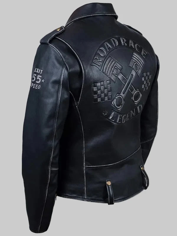 Mens-Crocker-Vintage-Leather-Black-Jacket