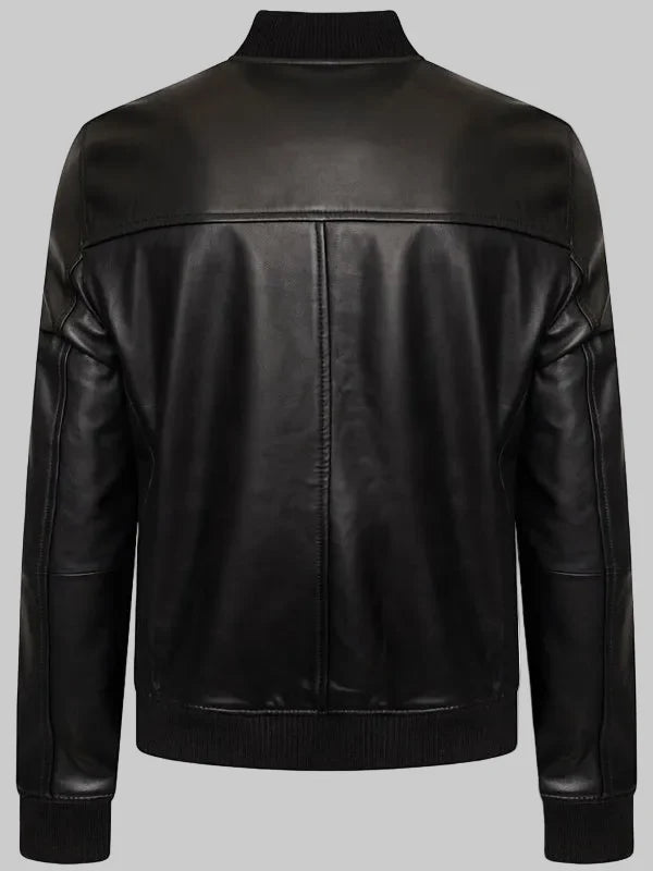 Mens-Fine-Milled-Leather-Bomber-Jacket-Back