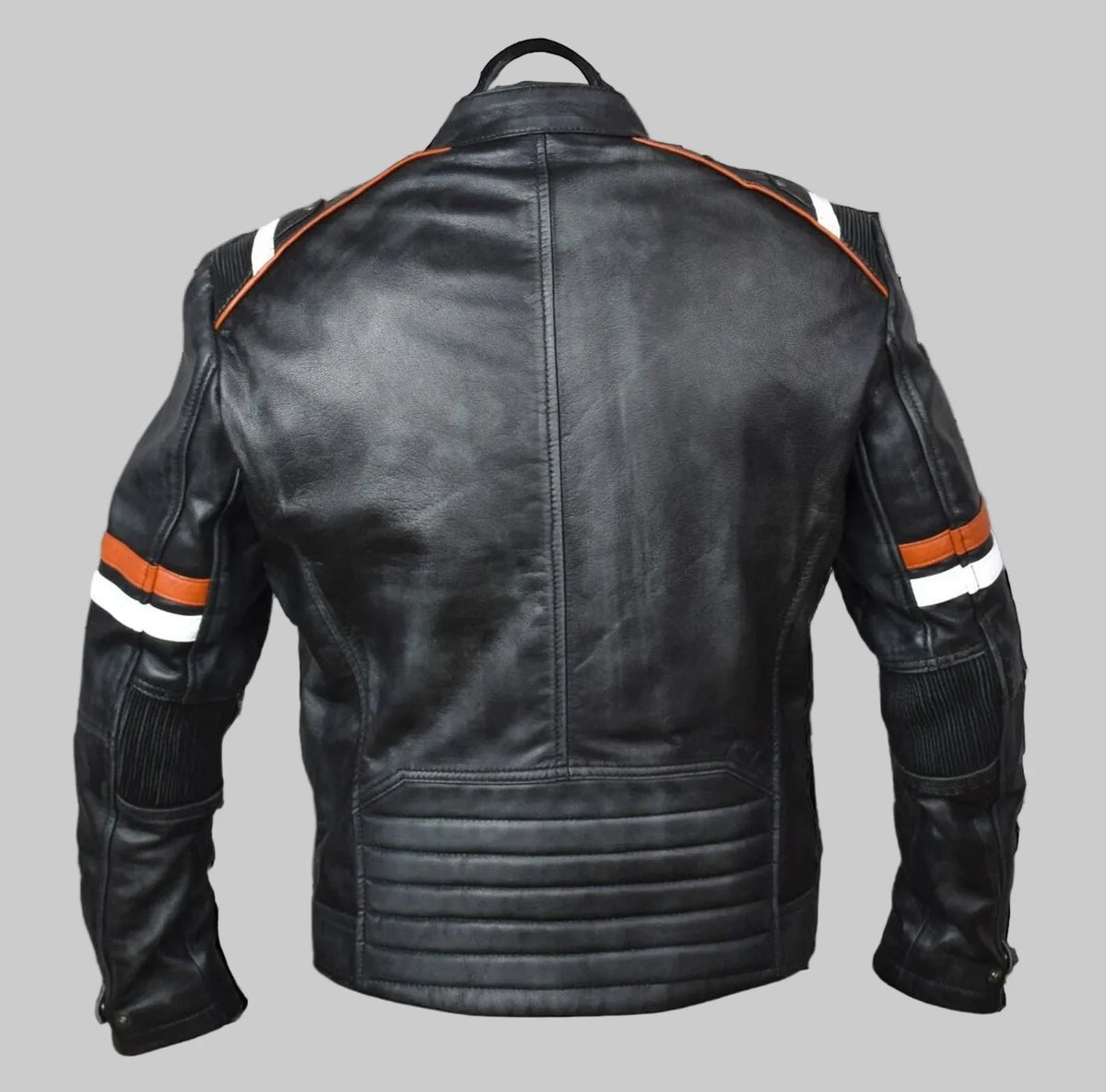 Mens-Handmade-Vintage-Style-Distressed-Black-Real-Leather-Jacket