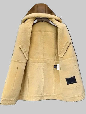 Mens-Hooded-Sheepskin-Shearling-Leather-Jacket-FrontView