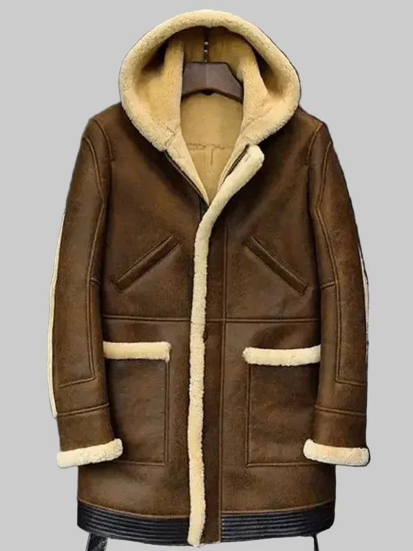 Mens-Hooded-Sheepskin-Shearling-Leather-Jacket
