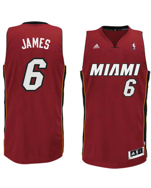 Mens-Miami-Heat-LeBron-James-adidas-Red-Swingman-Alternate-Jersey