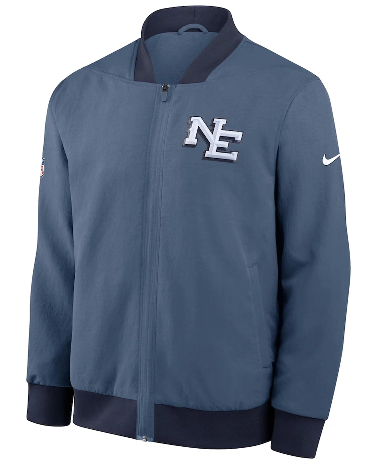 Mens-Nike-Storm-Blue-New-England-Patriots-2025-Rivalries-Collection-Sideline-Full-Zip-Bomber-Jacket