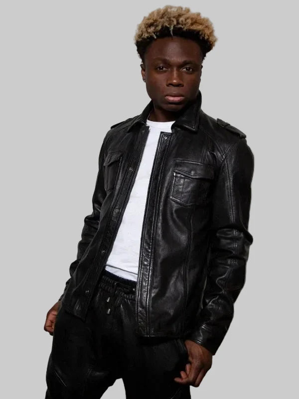 Mens-Streetstyle-Black-Leather-Jacket