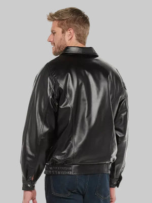 Mens-Vintage-Black-Leather-Bomber-Jacket