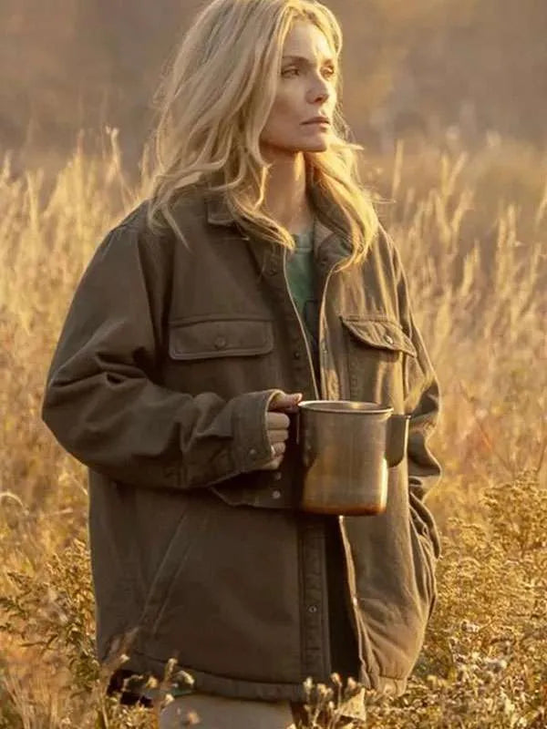 Michelle Pfeiffer The Madison S01 Cotton Jacket