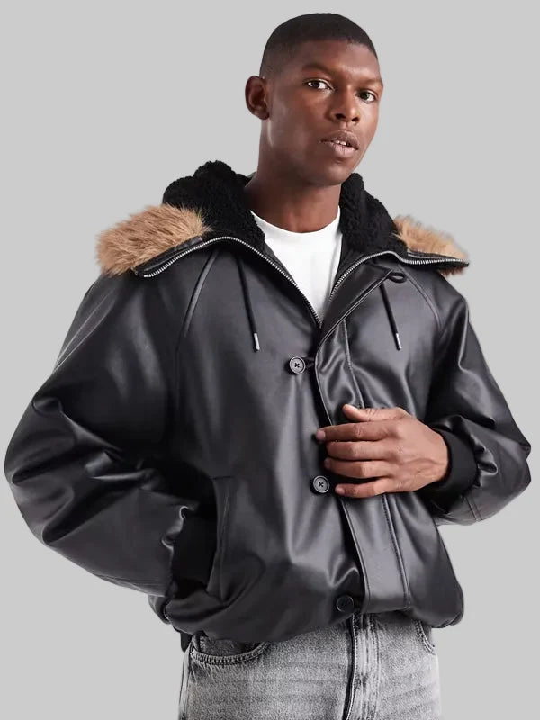 Oversized-Bomber-Jacket-With-Faux-Fur-Hood-In-Black
