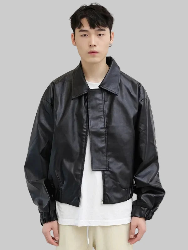 Oversized-Faux-Leather-Flight-Bomber-Jacket
