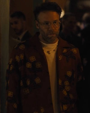 Platonic Seth Rogen Floral Pattern Shirt USA Jackets