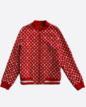 Red-Louis-Vuitton-Supreme-Jacket