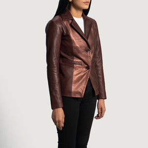 ruby-metallic-maroon-leather-blazer