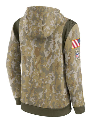 Salute To Service Denver Broncos Camo Hoodie Back