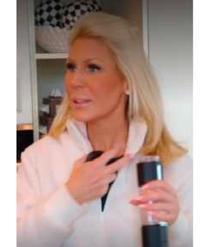 Real Housewives of Orange County S19 Gretchen Rossi Sherpa Jacket USA Jackets