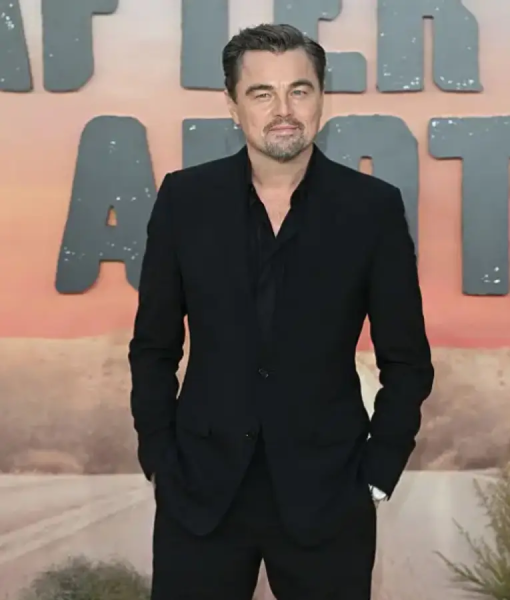 Leonardo DiCaprio London Premiere One Battle After Another Black Blazer USA Jackets