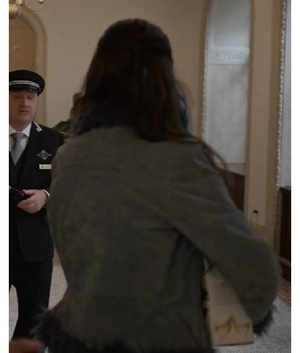 Only Murders in The Building Selena Gomez Grey Suede Jacket USA Jackets