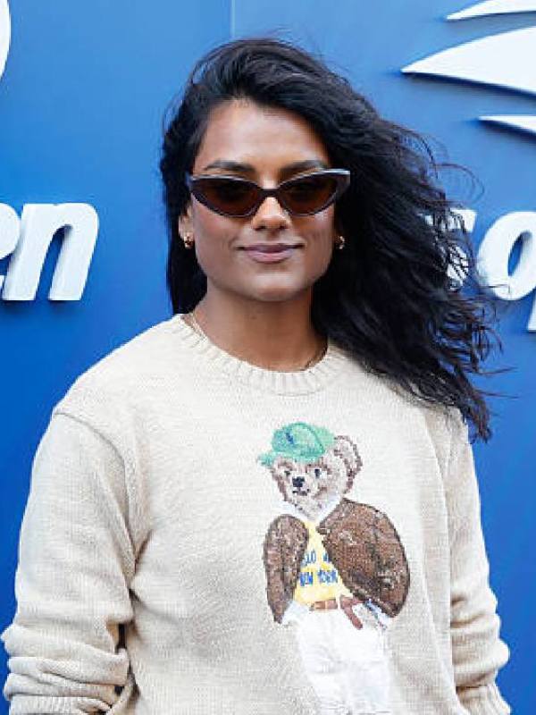 2025 US Open Tennis Championships Simone Ashley Bear Sweater USA Jackets