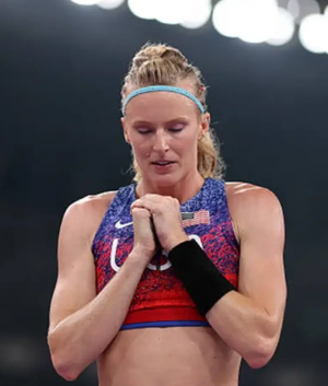 Sandi Morris World Athletics Championships Tokyo 2025 Crop Top USA Jackets