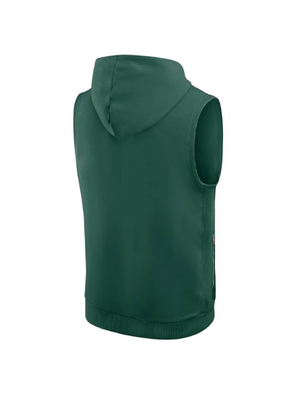 Matt LaFleur Packers Sideline Sleeveless Hoodie USA Jackets