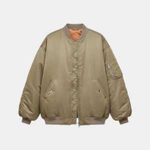 Steal S01  Sophie Turner Parachute Bomber Jacket