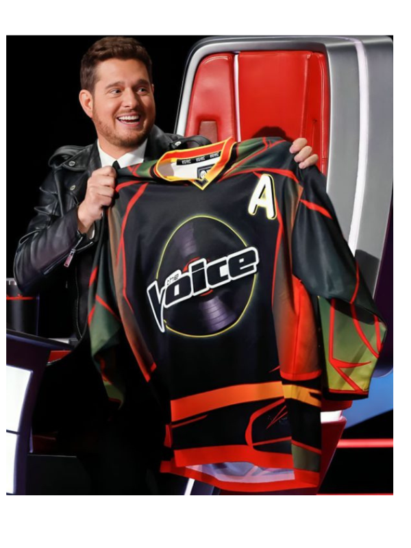 The Voice S26 Team Buble Jersey USA Jackets