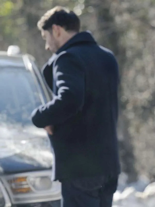 Tom Ellis CIA 2026  Wool Peacoat