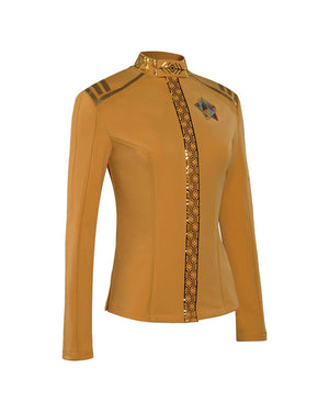Star Trek Strange New Worlds Rebecca Romijn Yellow Jacket USA Jackets