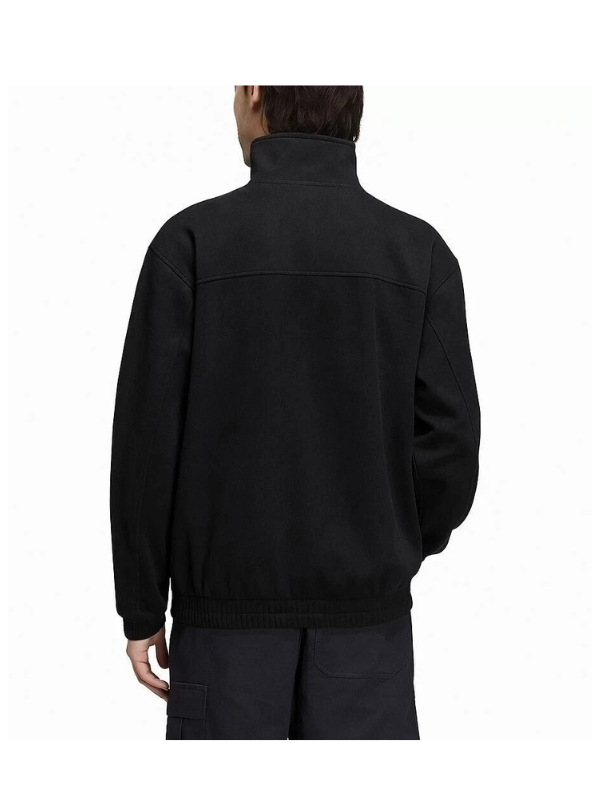 Unisex Chinese New Year Adidas Black Suede Jacket USA Jackets