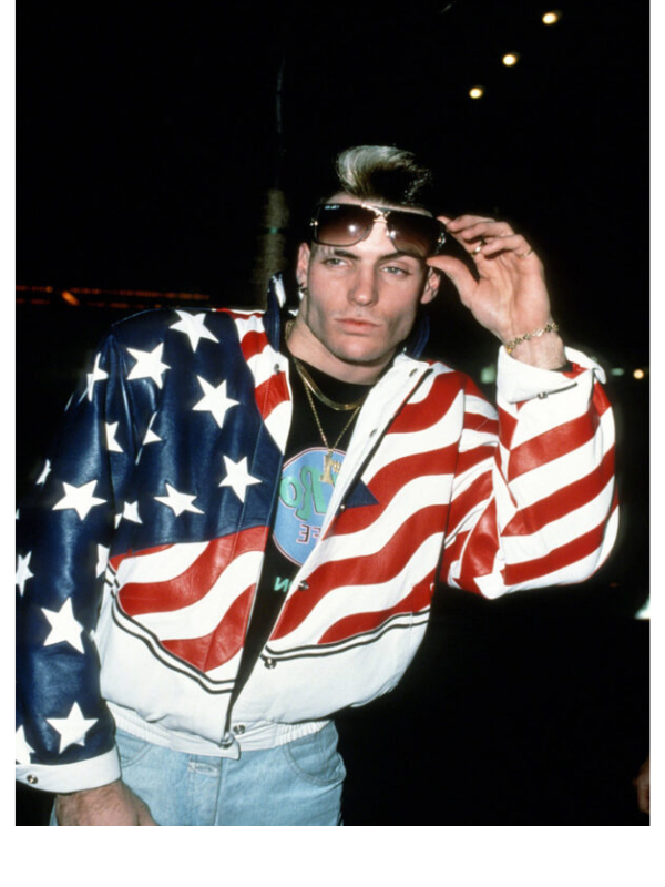 Vanilla Ice American Flag Leather Jacket USA Jackets