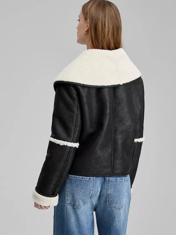 Women-Faux-Shearling-Oversized-Collar-Moto-Jacket