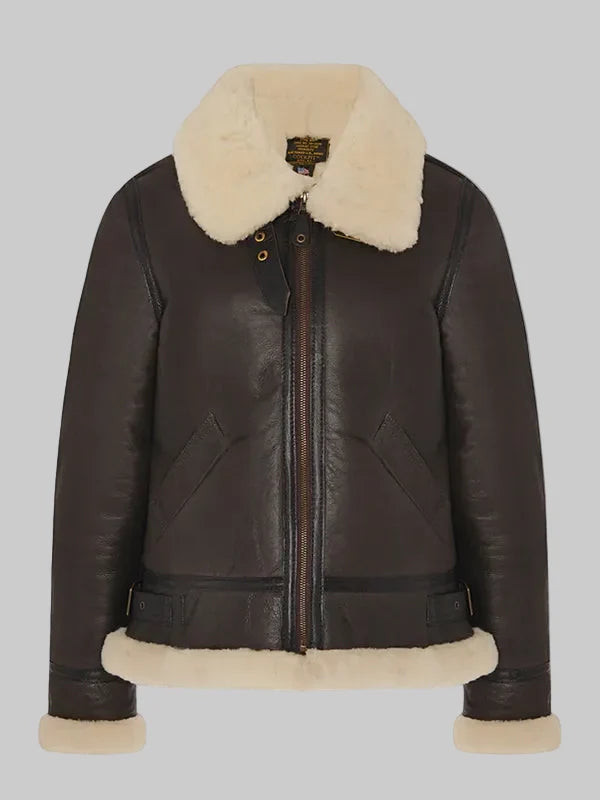 Womens-B-3-Bomber-Jacket-in-Brown