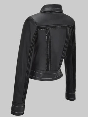 Womens-Black-Stitching-Leather-Jacket