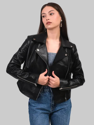 Womens-Charlotte-Leather-Jacket-Black