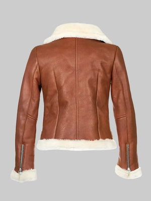 Womens-Chestnut-Aviator-Shearling-Leather-Jacket-Back