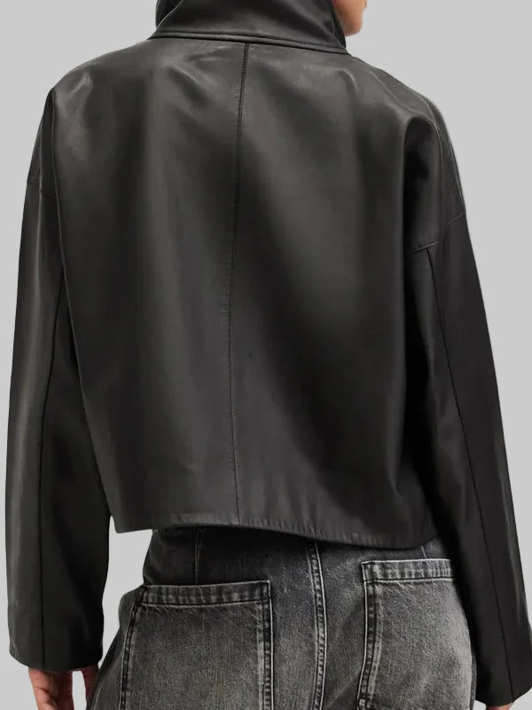 Womens-Ryder-Black-Leather-Jacket-Back